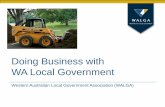 Doing Business with WA Local Government