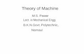 Theory of Machine - bkngpnarnaul.ac.in