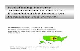 Redefining Poverty Measurement in the U.S.: Examining the ...