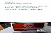 The Application of International Law to State Cyberattacks