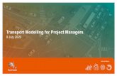Transport Modelling for Project Managers
