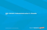 SD-WAN Administrator’s Guide