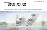 Model SDG-2000 SDS-2000