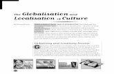The Globalisation and Localisation of Culture F