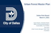 Urban Forest Master Plan - Dallas