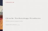Oracle Technology Products