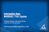 MAWSAC / TAC Update