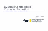 Dynamic Controllers in Character Animation