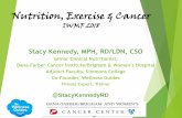 Nutrition, Exercise & Cancer