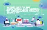 GUIDELINES ON THE PREVENTION AND CONTROL OF …