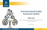 Outcome-based Quality Assurance System