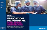 EDUCATION PROGRAMME FOR SPINE SURGEONS