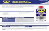 TECHNICAL DATA SHEET WD-40 SPECIALIST FOOD GRADE SILICONE