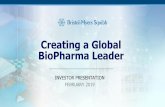 Creating a Global BioPharma Leader