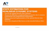 STATE ESTIMATION FOR NONLINEAR DYNAMIC SYSTEMS