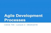 Processes Agile Development