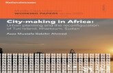 City-making in Africa - Nationalmuseet