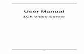 Video Server User Manual Eng V1.0