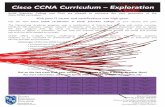 Cisco CCNA Curriculum – Exploration