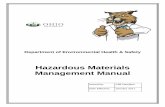 Hazardous Materials Management Manual - Ohio University