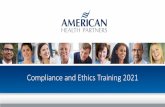 Compliance and Ethics Training 2021