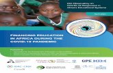 FINANCING EDUCATION IN AFRICA DURING THE COVID-19 …