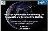 Leverage Hydro Power for Balancing the Renewable and ...