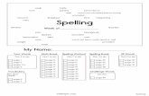 3rd Grade Spelling Worksheets - edHelper