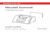 Nicolet Summit FTIR Spectrometer User Guide