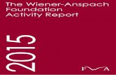 The Wiener-Anspach Foundation Activity Report 2015