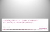 Creating the Value Leader in Wireless