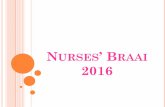 Nurses’ Braai 2016