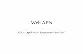 Web APIs - Brigham Young University