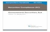 Comptroller's Handbook, Government Securities Act