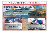 Matters of The Moment COP26: The last ditch battle to save ...