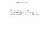Draft global strategy on digital health 2020–2024