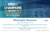 Meaningful Measures - CMS