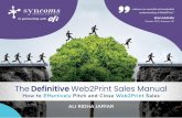 The definitive Web2Print sales manual