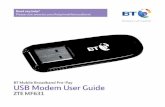 USB Modem User Guide - BT