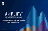 TOP 10 LEADING CERTIFICATIONS FOR YOUR TEAM