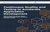 Continuous Quality and Testing to Accelerate Application ...