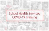 School Health Services COVID-19 Recovery Resources