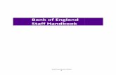Bank of England Staff Handbook