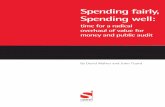 Spending fairly, Spending well