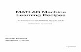 MATLAB Machine Learning Recipes - GBV