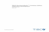 TIBCO BusinessWorks Container Edition Application Development