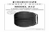 OWNER’S GUIDE MODEL A12