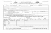TAX DECLARATION APPLICATION & ROUTING FORM