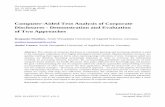 Computer-Aided Text Analysis of Corporate Disclosures ...