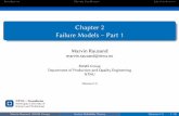 Chapter 2 Failure Models Part 1